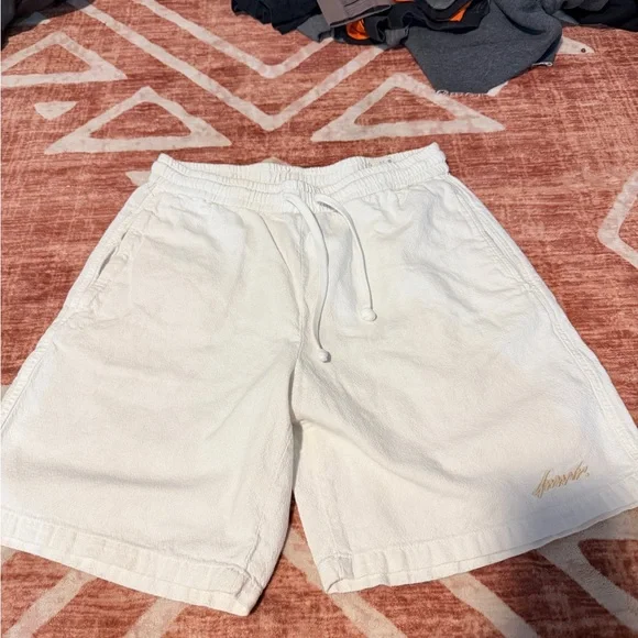 Zara men’s med White Terry Cloth Shorts - Picture 2 of 2